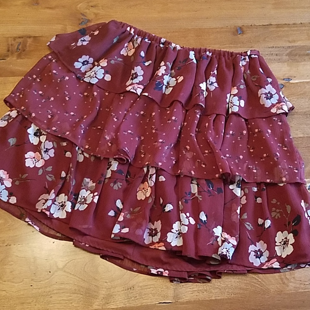 Gap Girls Ruffle Tiered Skirt